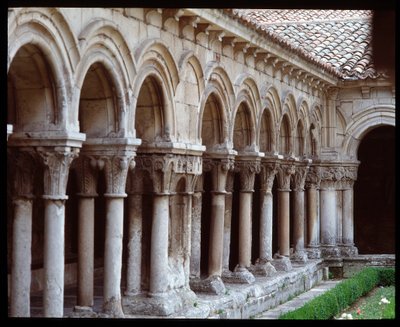 Pohled na klášter královského kláštera Las Huelgas de Burgos od Romanesque