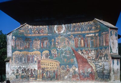 Poslední soud, 1547-50 od Romanian School