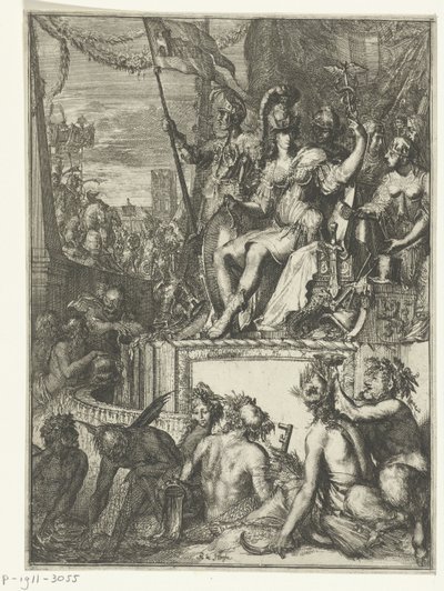 Allegorische voorstelling van de (zee)handel Verzameling Geschiedkundige en allegorische prenten. 11 stuks   1375776   cs       czech Successfully Translated  Original: Procession to Santa Maria della Salute 1631 Translat: Procession to Santa Maria della S od Romeyn de Hooghe