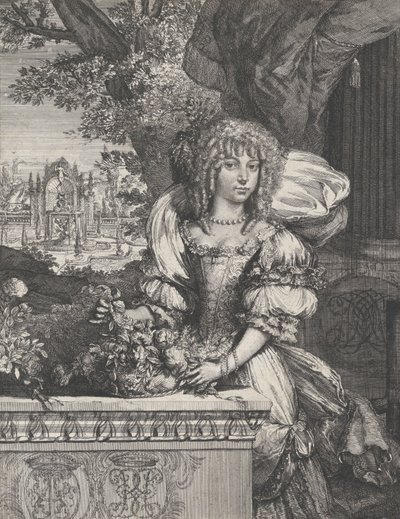 Portrét Marie Stuartovny, n. d., n. d. od Romeyn de Hooghe