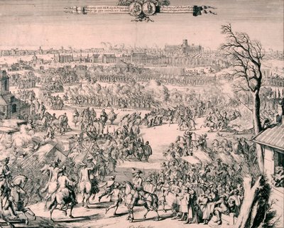 Královský průvod krále Viléma III., 1688 od Romeyn de Hooghe