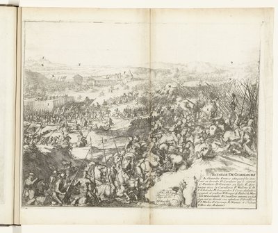 Struska bij Gemblours, 1578 Battle of Gemblours (název na objektu) Wars of Flanders (název série) od Romeyn de Hooghe