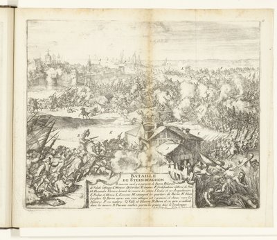 Bitva u Steenbergenu, 1583 Bataille de Steenberghen (název na objektu) Guerres de Flandres (název série) od Romeyn de Hooghe
