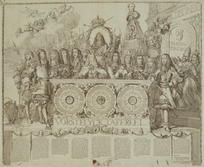 Vorstelyck Scene, c.1676 od Romeyn de Hooghe