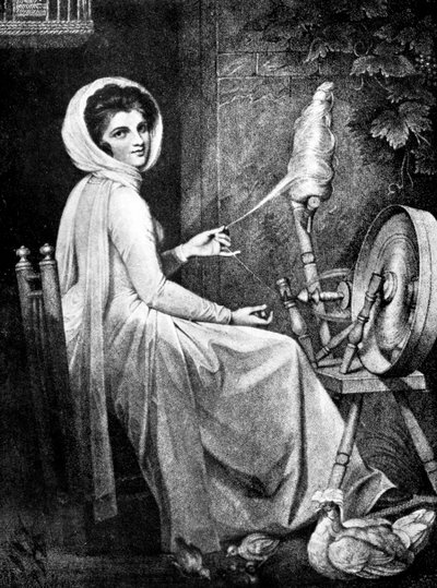 Lady Emma Hamiltonová 1765-1815, 19. století. od Romney