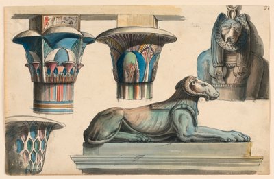 Egyptské starožitnosti od Romolo Achille Liverani