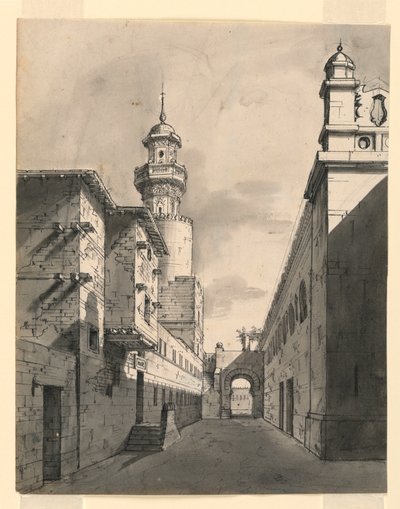 Scéna, Orientální ulice od Romolo Achille Liverani
