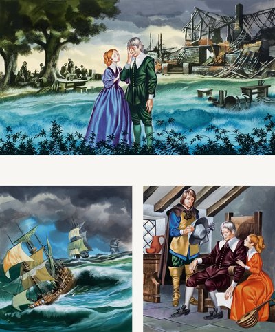 Ilustrace pohádek od Ron Embleton