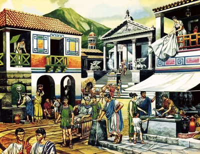 Pompeje od Ron Embleton
