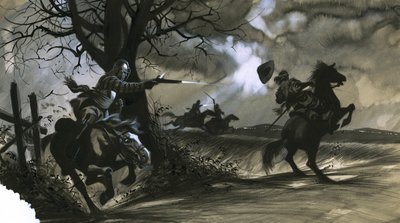 Farmář, který vládl Anglii, Smrt a sláva na vřesovišti od Ron Embleton
