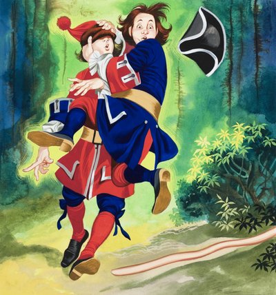 Tři vojáci od Ron Embleton