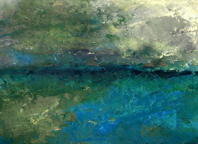 Abstrakt: Mořský horizont od Ron Halfant