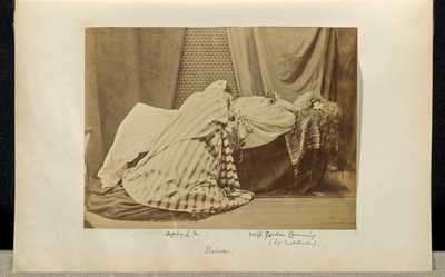 [Lady Middletonová jako "Elaine" a Sophy L.M. v Tableau Vivant z "Královských idyl"] od Ronald Ruthven Leslie Melville