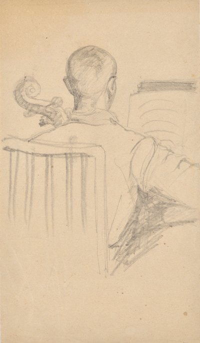 Walter Barwig hraje na violoncello od Rosa Simon Barwig