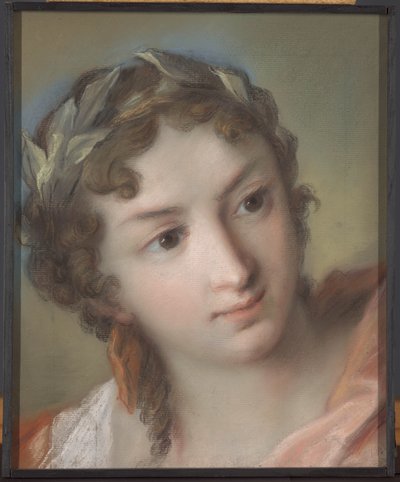 Múza od Rosalba Carriera (attributed to)