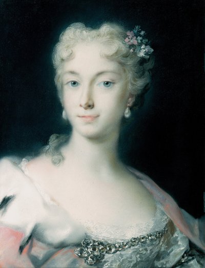 Marie Terezie, arcivévodkyně Habsburská 1717-1780, 1730 od Rosalba Giovanna Carriera