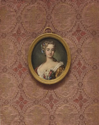 Portrét neznámé dámy od Rosalba Giovanna Carriera
