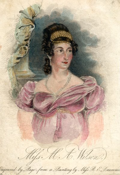 Slečna MA Wilson, c1820-1850 od Rose Emma Drummond