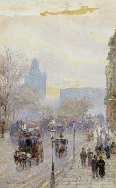 Ulice v Londýně, od Rose Maynard Barton