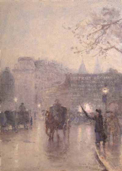 Volání taxíku, South Kensington od Rose Maynard Barton