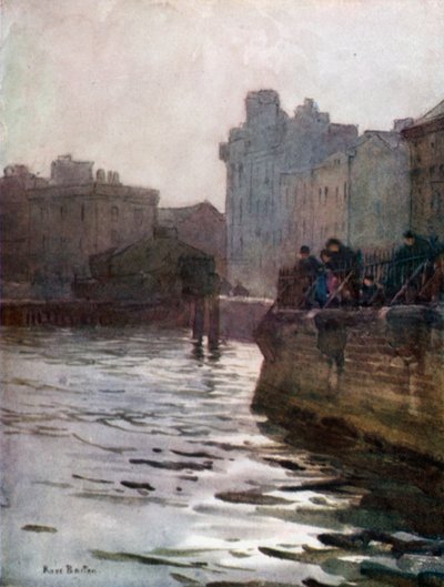 Old River-Wall, Chelsea od Rose Maynard Barton
