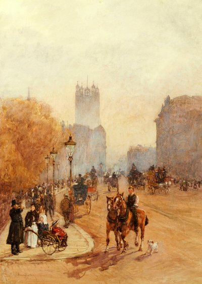 Parlamentní ulice, 1892 od Rose Maynard Barton