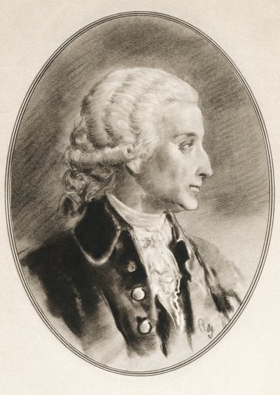 Antoine-Laurent de Lavoisier, aka Antoine Lavoisier po francouzské revoluci, z Živé biografie slavných mužů. od Ross Gordon