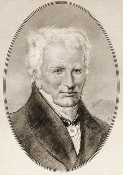 Friedrich Wilhelm Heinrich Alexander von Humboldt, z Živé biografie slavných mužů. od Ross Gordon