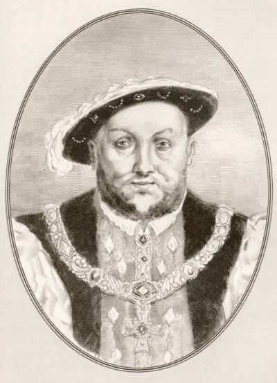 Jindřich VIII., z Živé biografie slavných panovníků od Ross Gordon