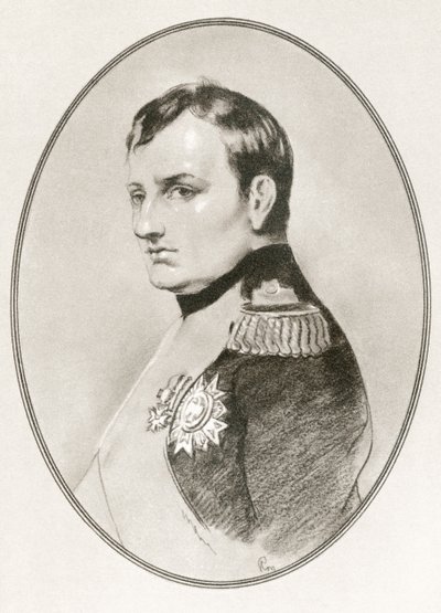 Napoleon Bonaparte, z Živé biografie slavných panovníků. od Ross Gordon