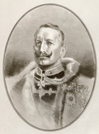 Wilhelm II, z Živé biografie slavných panovníků. od Ross Gordon