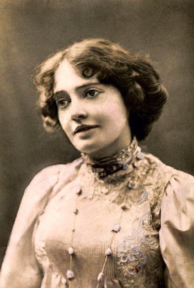 Dorothea Baird 1875-1933, anglická herečka, 1903. od Rotary Photo