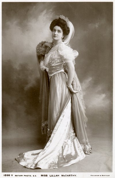 Lillah McCarthy, britská herečka a divadelní manažerka, c1900. od Rotary Photo