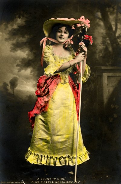 Olive Morell , herečka, 1903. od Rotary Photo