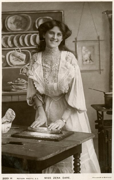 Zena Dare, britská herečka, c1900. od Rotary Photo