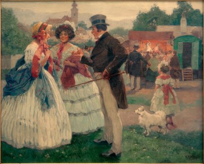 Návštěva divadla Pawlatschen od Rudolf Alfred Höger