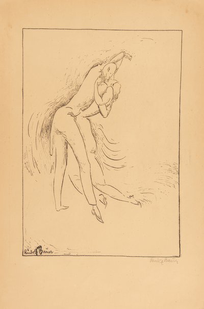 První úroveň - Taneční obrázky od Rudolf Bauer
