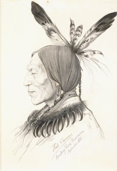 Heu-Topa, Čtyři rohy nebo Jagoo, Vypravěč, náčelník Hunkpapa Sioux od Rudolf Cronau