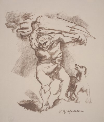 Kalibán II od Rudolf Grossmann