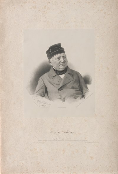Friedrich Georg Wilhelm Vasilij Jakovlevič von Struve 1793-1864, 1857. od Rudolf Hoffmann