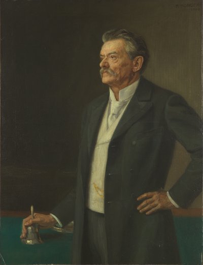 Předseda Říšského sněmu Dr. Theodor Kathrein od Rudolf Konopa