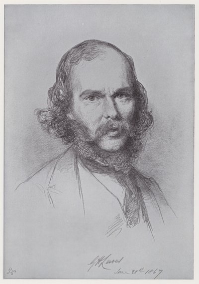 George Henry Lewes (litho) od Rudolf Lehmann