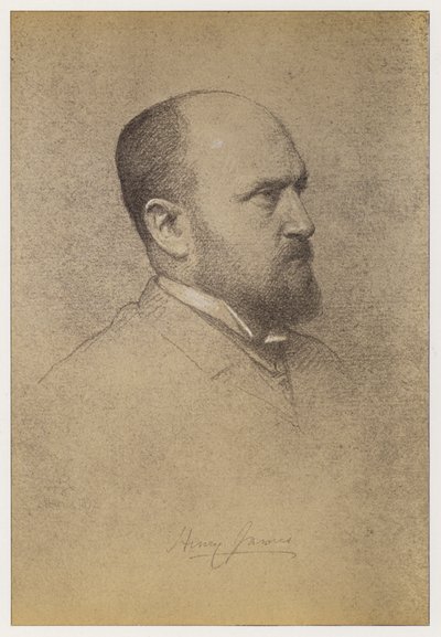 Henry James (litho) od Rudolf Lehmann