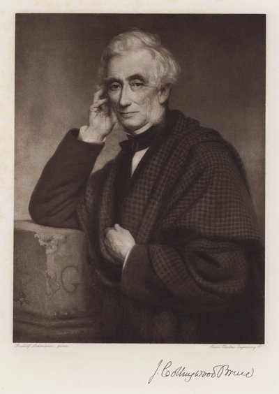 John Collingwood Bruce (litho) od Rudolf Lehmann