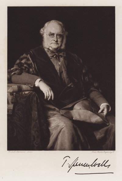 Sir Thomas Spencer Wells (litho) od Rudolf Lehmann