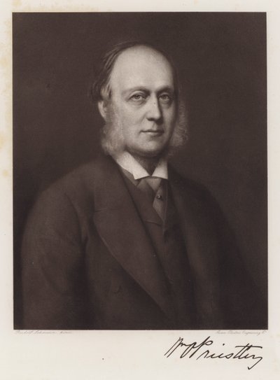 Sir William Priestley (litho) od Rudolf Lehmann