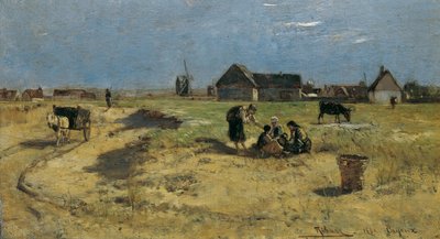 Landschaft aus Cayeux od Rudolf Ribarz