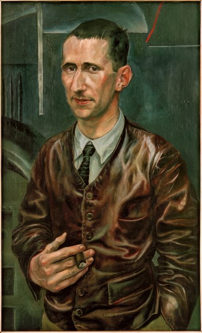 Bertolt Brecht od Rudolf Schlichter