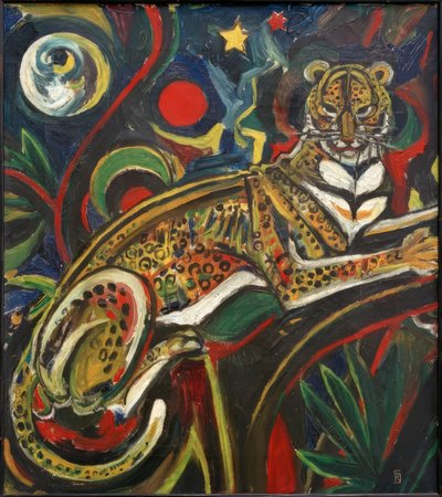 Leopard od Rudolf Schlichter