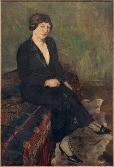 Sestra umělce od Rudolf Schlichter